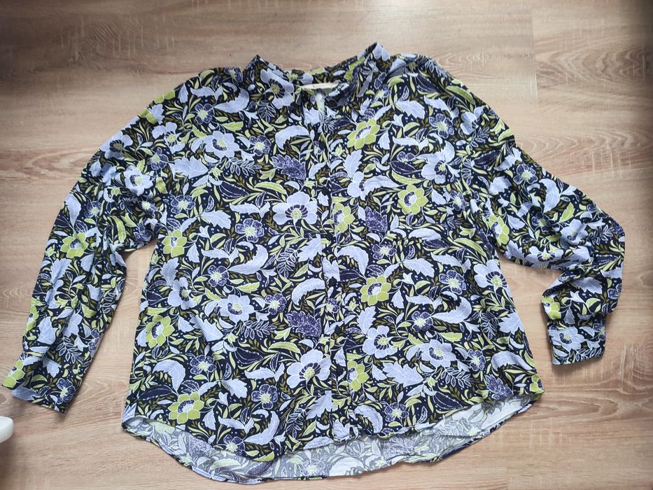 Bluzka z wiskozy plus size