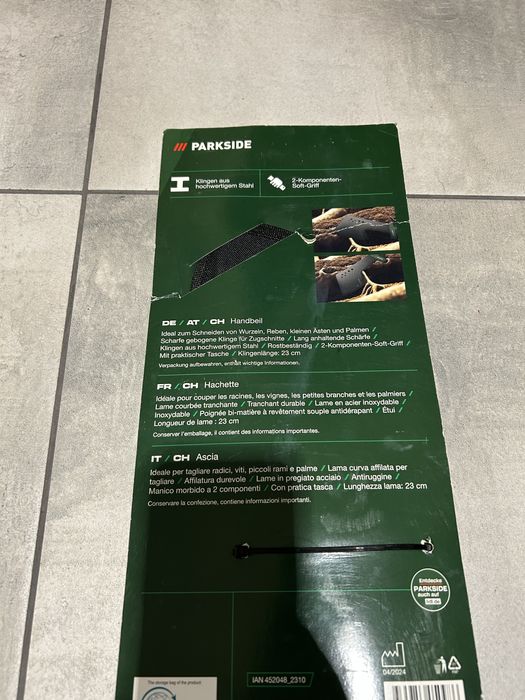 Parkside пили та сокири для дерев,коренів,точних різів.