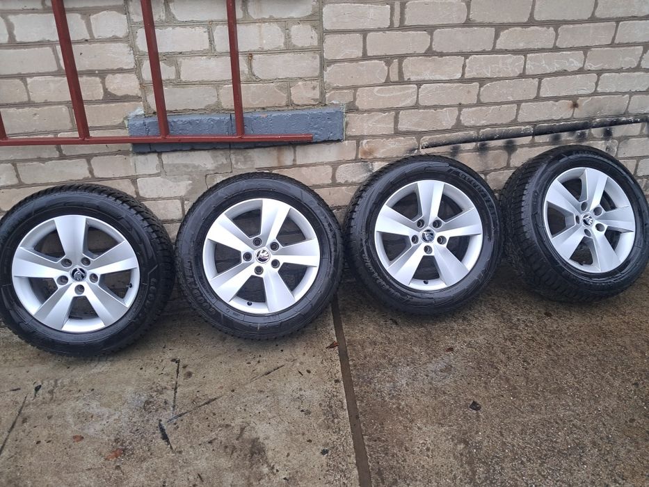 Продам орег.диски Skoda Superb 5 112 R  16+зим резина GOOD VEAR,21 рік