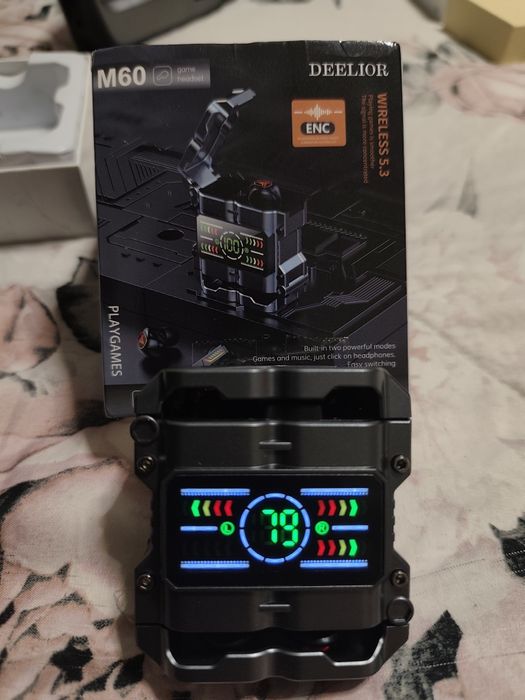 Fones de ouvido novos