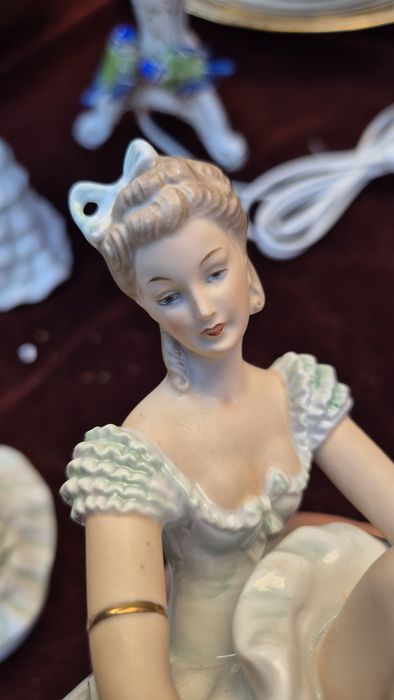 Wallendorf baletnica figurka porcelana