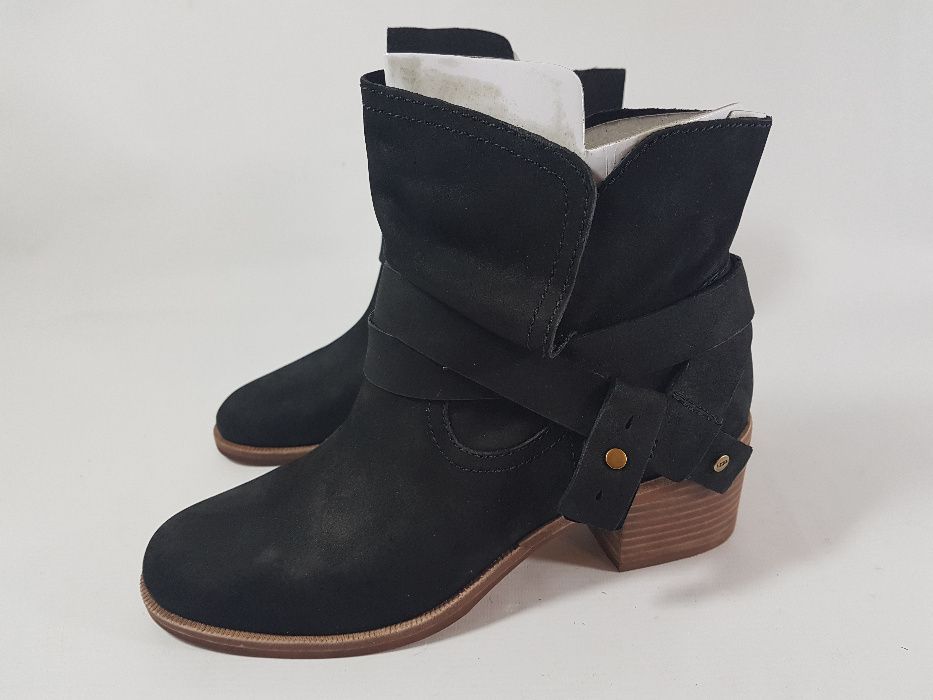 ugg botki DAMSKIE 100 % SKÓRA ROZ 38 nowe czarne