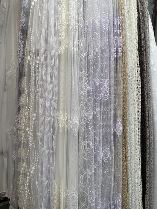 Тюль турецька низькі ціни, штори занавеска, гардины с узорами 29