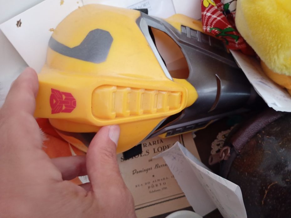 Olhe o Robot!Óh óh!É Psra a menina/menino òh òh-Boneco Robot-Fala-10E-Porta canetas-7E Desde 2E