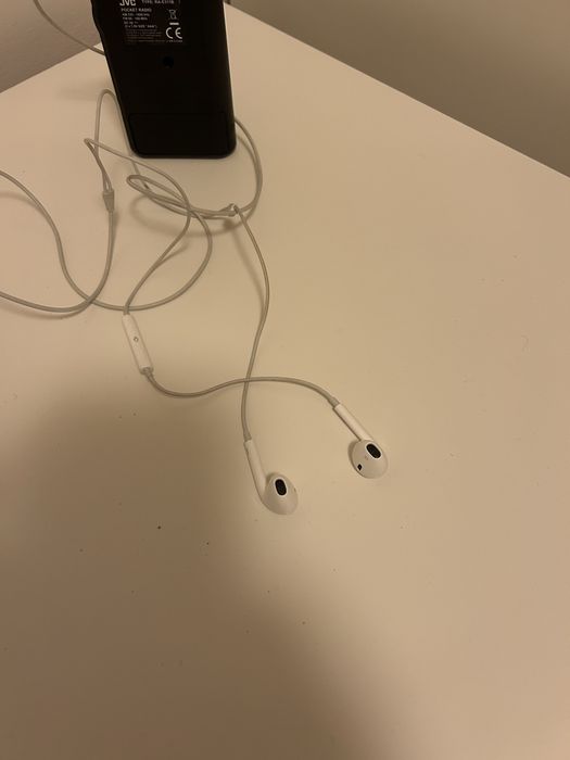 Radio kieszonkowe przenosne JVC + sluchawki Apple jack