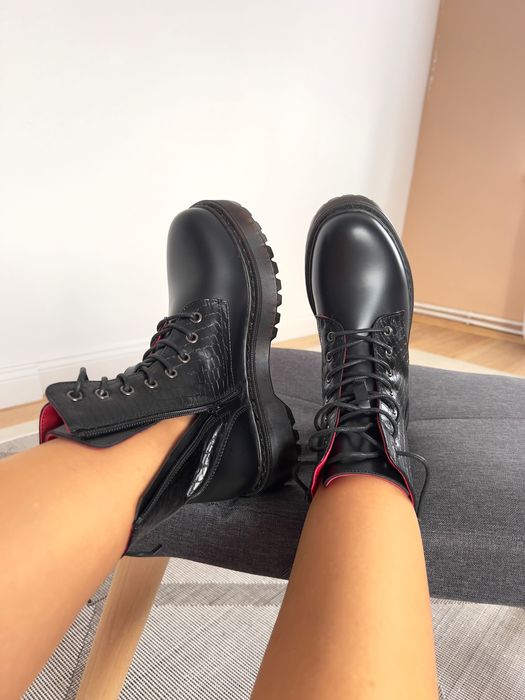 40 Sklep Nowe botki damskie biker workery RQ1910-1e