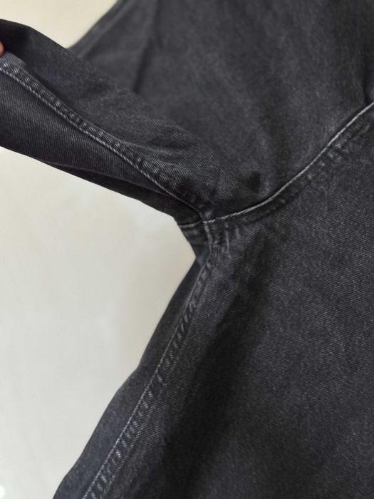 Чорні плотні джинси розмір 38/m палаццо труби