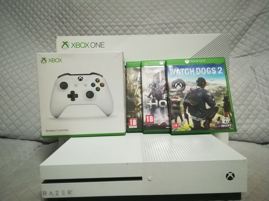 Xbox One S 1TB + Jogos Digitais e Físicos + Oferta