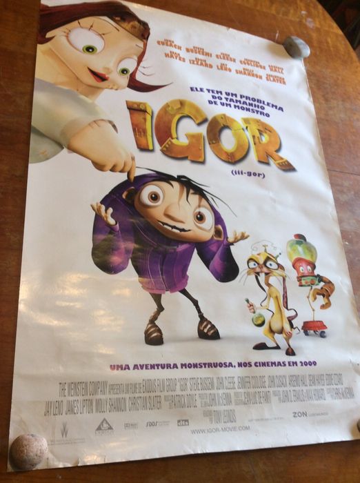 Poster Cinema Banda desenhada