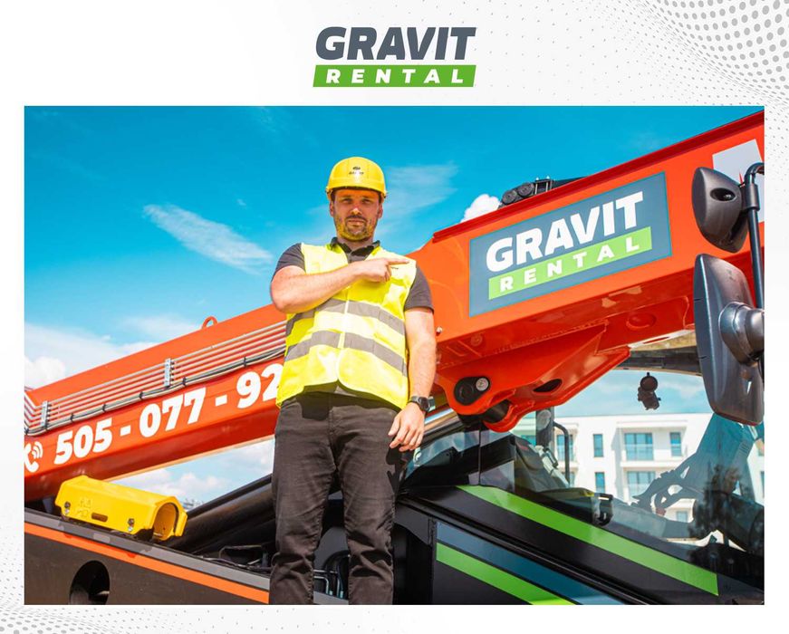 Wynajem,Wypożyczenie - ładowarki teleskopowe MANITOU: 4-35 m JCB,MERLO