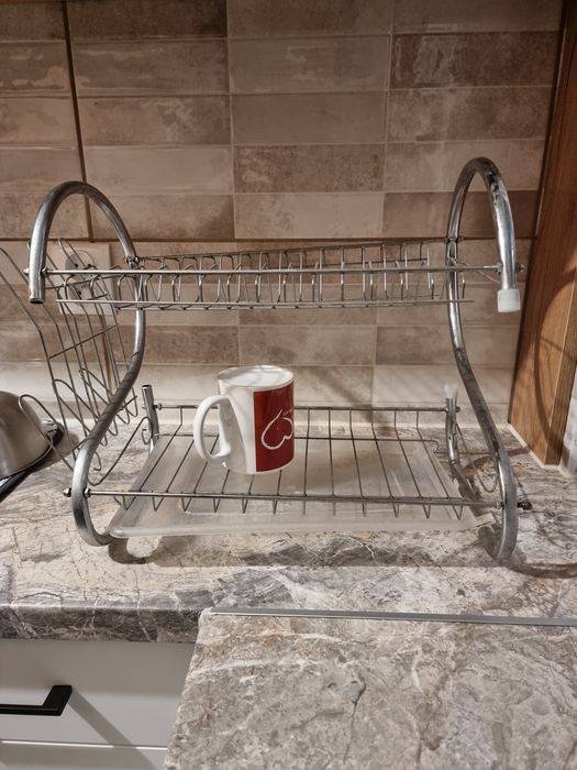 Suszarka na naczynia stalowa ociekacz