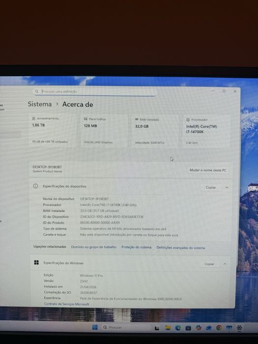PC Gaming I7-14700K 32GB DDR4