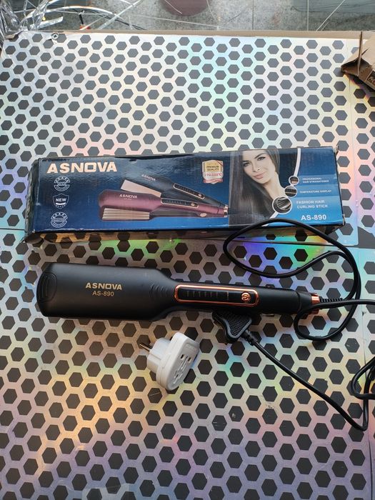 Karbownica do włosów używana