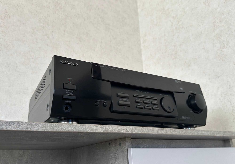 Ресивер Kenwood KRF-6030D (5 × 100 Вт / ЦАП / фонокоректор / FM-тюнер)