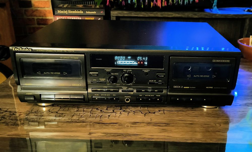 Technics Stero Cassette Deck

RS-TR575.