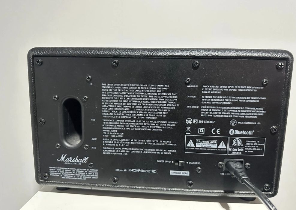 Marshall Acton Coluna Bluetooth 1ª Geração – EXCELENTE ESTADO