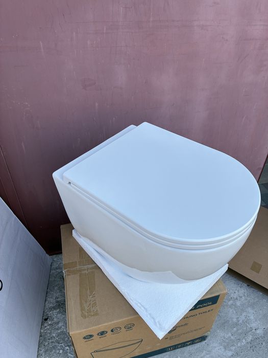 Інсталяція Geberit Duofix з унітазом KollerPool Round Smart Tornado