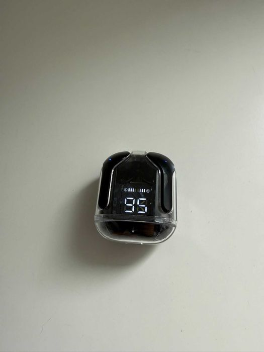 Fones TWS Bluetooth 5.3 c/ display LED – Design transparente - Portes Gratuitos