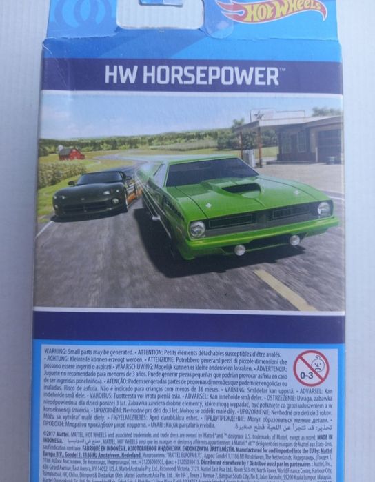 Pack 5 miniaturas hot wheels