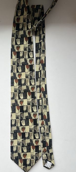 Краватка з принтом
