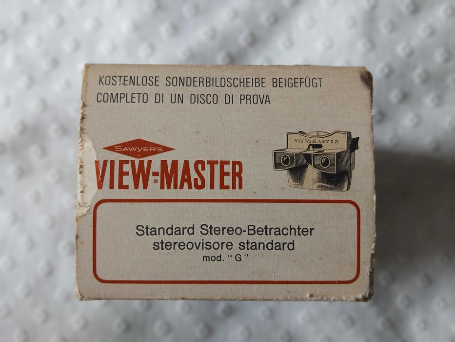 View-Master - Mod. G - Sawyers + 3 Slides