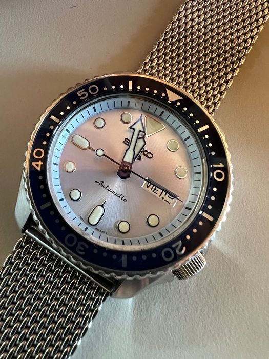 Seiko 5 automático Ice blue SRPE77