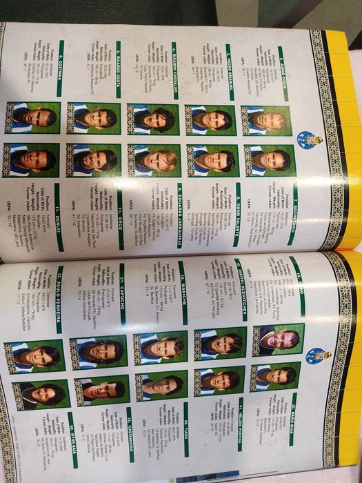 Programa de jogo FC Porto Celtic final taça UEFA 2003