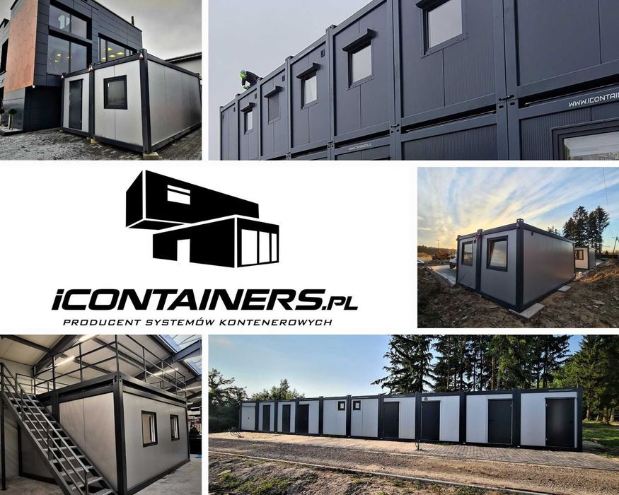 KONTENER / PAWILON - Biurowy Budowlany Socjalny Sanitarny Magazynowy