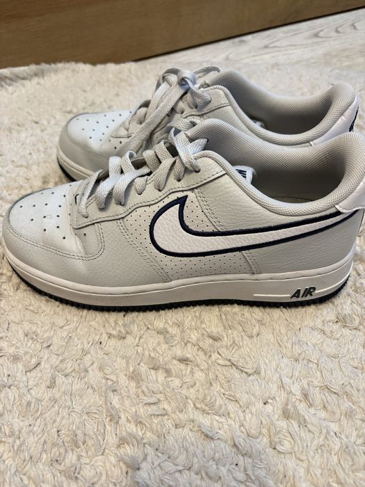 Buty Nike Air Force 1 bialo granatowe 40