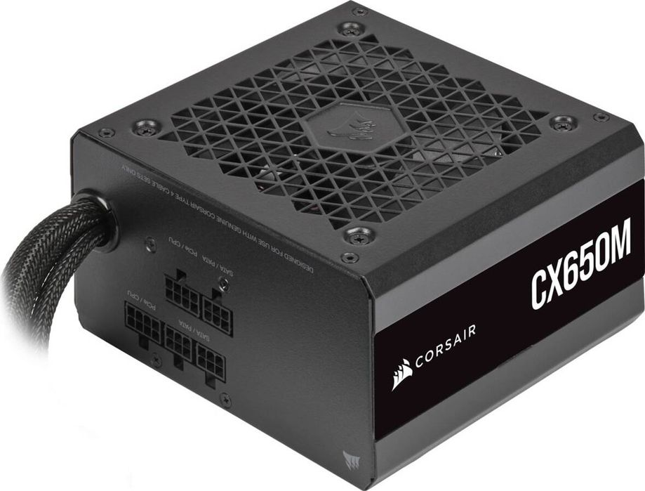 Zasilacz Atx Corsair Cx650M 650W Pół Modularny