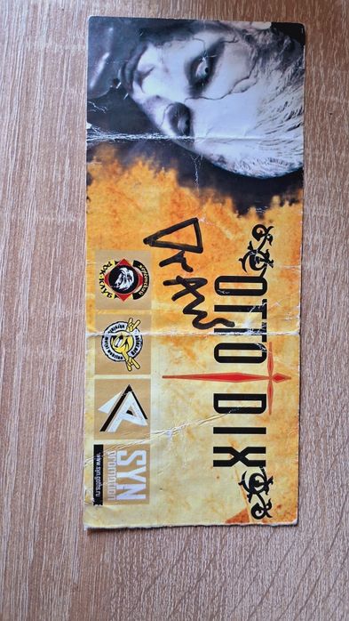 Рідкісний альбом Otto Dix – Эго + білет з автографом