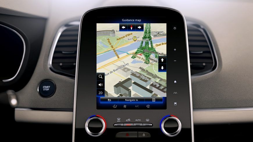 Навигация Renault Megane Laguna Scenic TomTom Carminat LIVE R-Link-1-2