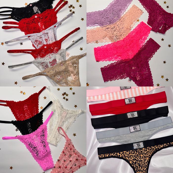 Трусики Victoria’s Secret та Pink стрінги, бразиліани !!Оригінал!!