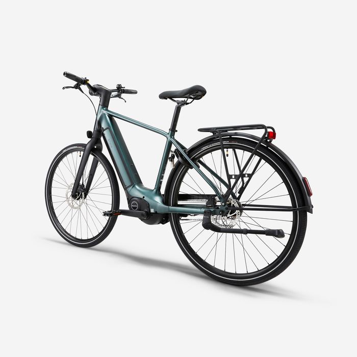 BICICLETA ELÉTRICA DE CIDADE COM MOTOR AUTOMÁTICO OWURU QUADRO ALTO