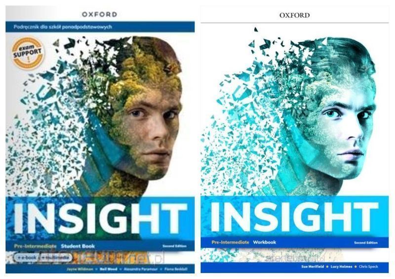 |NOWA| IInsight Second Edition Pre-Intermediate Podręcznik + Ćwiczenia