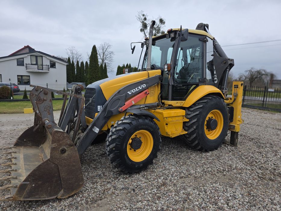 Volvo BL71 Brutto 4w1 Szybkozłącze 4łyżki Widły Teleskop JCB Cat
