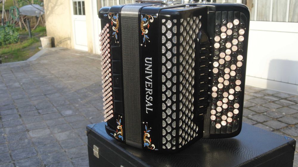 Acordeao Universal 4 Voz 120 baixos, N 293