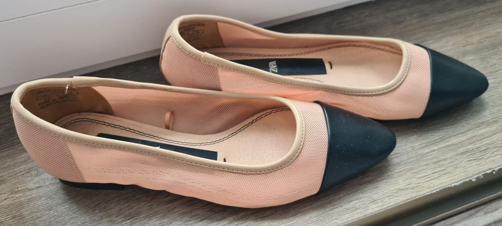 Балетки Zara в сітку