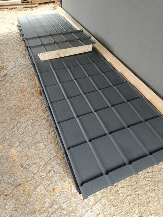 Blachodachówka Claro Modular, Antracyt, Matowa