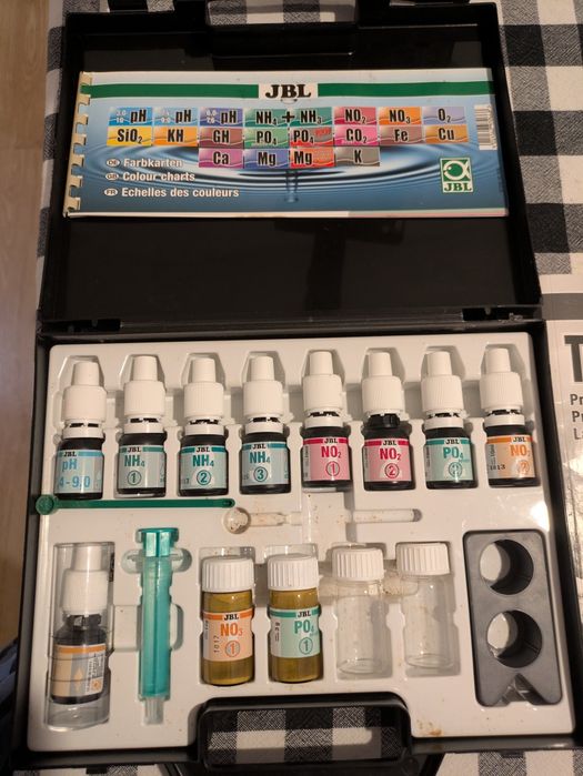 Testea de água para aquários