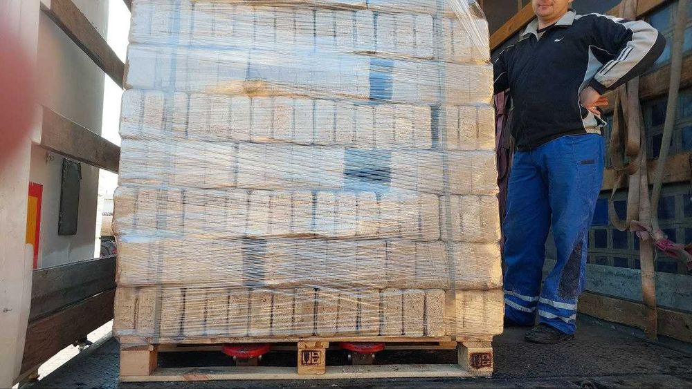 Brykiet drzewny RUF kostka stałe dostawy od 23 t Eko Opał