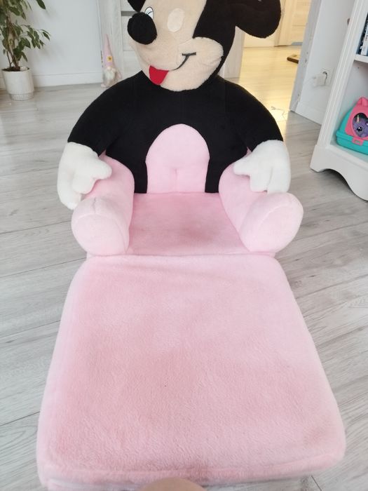 Fotel rozkładany Minnie Mouse