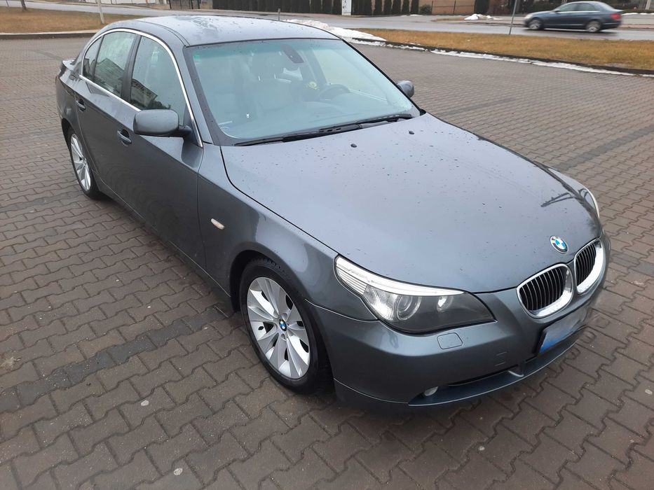 BMW E60, 525i, 218 KM, 2006 r.