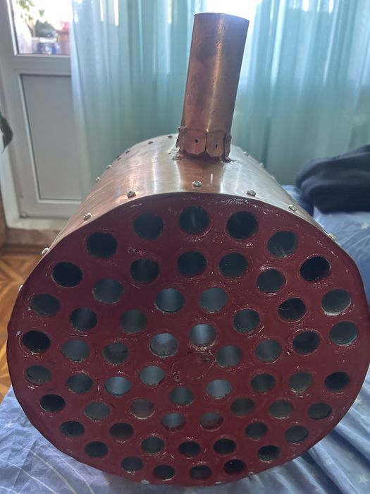 Воздушный теплообменник для газовой печи ,пушка