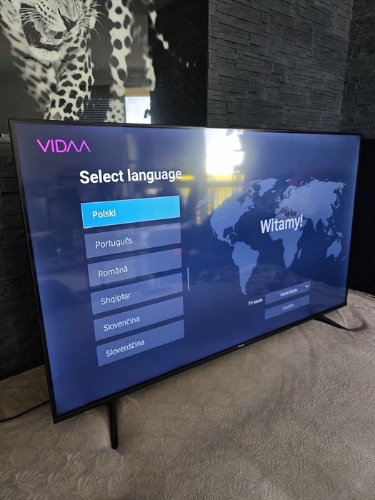 HiSense 58" LED 4K UHD WiFi VIDAA Bluetooth