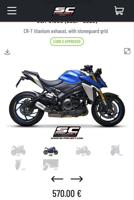 Suzuki GSX-S1000 SC project