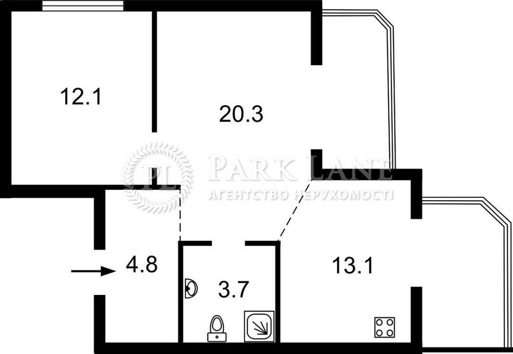 2 к / Супер пропозиція / Топ локація / З ремонтом / Ключі на руках