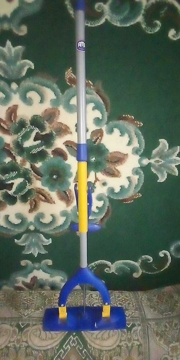 Продам б/у швабры с/без новым мопом (насадкой)