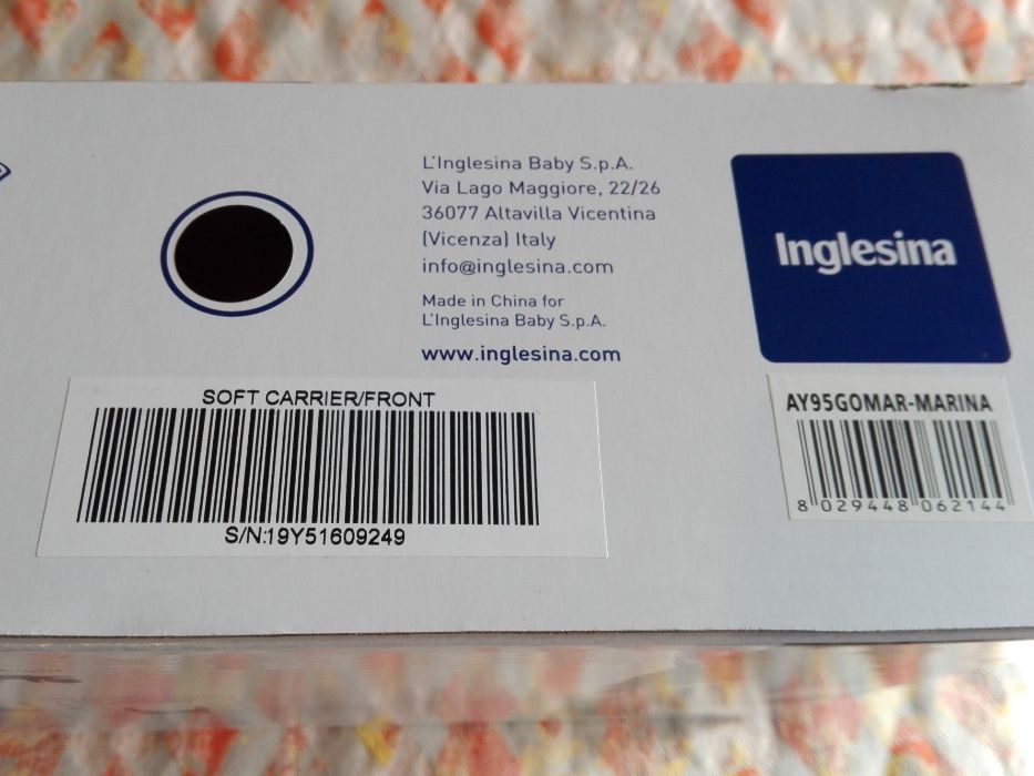 Mochila Porta-bebés Front Inglesina 0m+