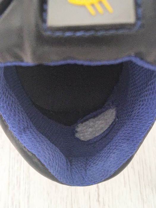 Buty robocze ochronne rozmiar 40  czarno-niebieskie